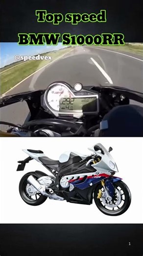 BMW S1000RR Top Speed Test 🔥 | 300+ km/h Beast on Highway | Speedvex