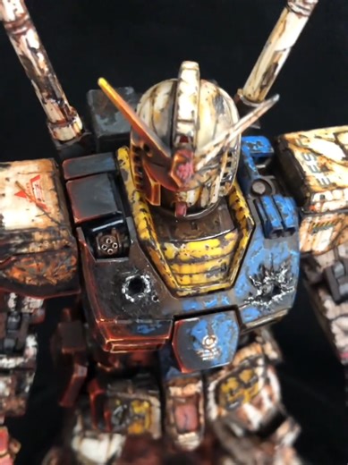Custom Gundam RX-78 Weathering Hobby