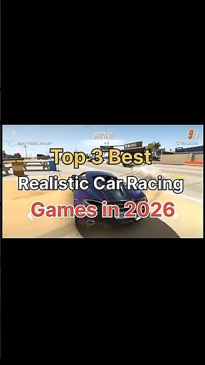 Top 3 Best Realistic Car Racing Games In 2026 #mobilegame #carxdriftracing2 #csr2 #rebelracing