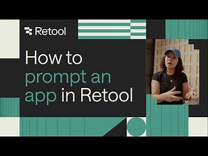 How to Prompt an App in Retool