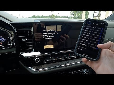 2023/2024 GMC Sierra And Yukon Tutorial - How To Wirelessly Pair Your Smartphone