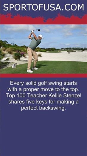 5 keys components for making a perfect backswing #shorts
