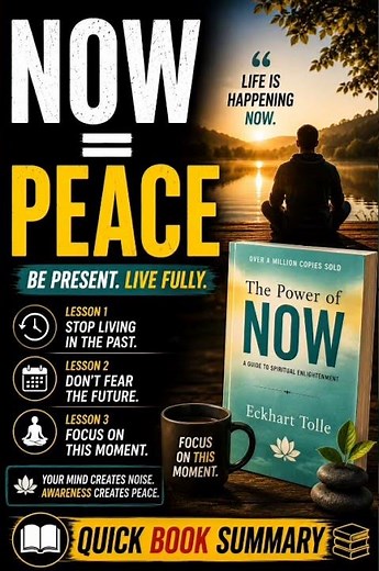 The Power of Now | Quick Book Summary 📚