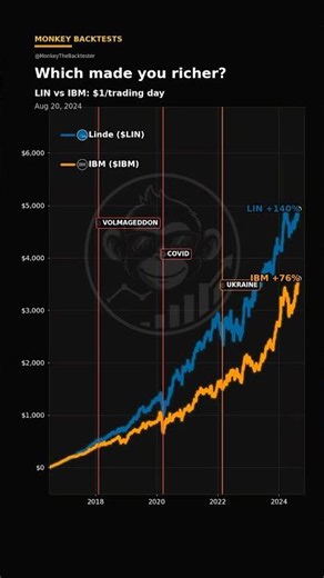 LIN vs IBM: Who Made You Richer?