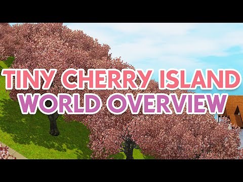 Tiny Cherry Island The Sims 3 | World Overview