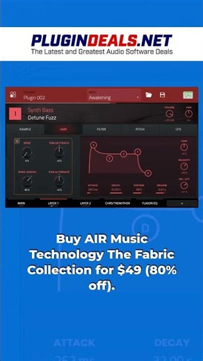 Buy AIR Music Technology The Fabric Collection for $49 (80% off).