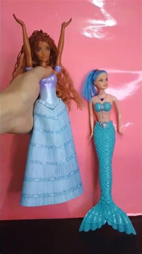 Cute transforming mermaid #disneyprincess #ariel