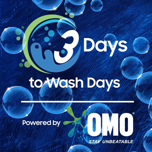 The countdown is on! 🎉 In just 3 days, the #SamsungWashDays competition will officially start. Get ready, set, and go—stay tuned for all the exciting updates. Learn more: http://spr.ly/61874YCjb | Samsung