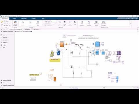 Grid Connected PV System with Zeta Converter using MATLAB Simulink | MATLAB Solutions#matlab