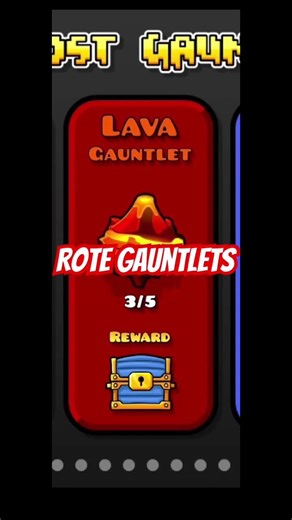 Geometrydash rote gauntlets