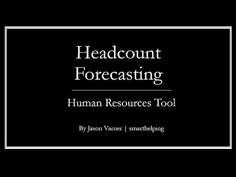 HR Tool in Excel: Planning Headcount Shortages/Surplus