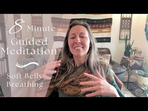 8-Min Guided Meditation | Soft Belly Breathing