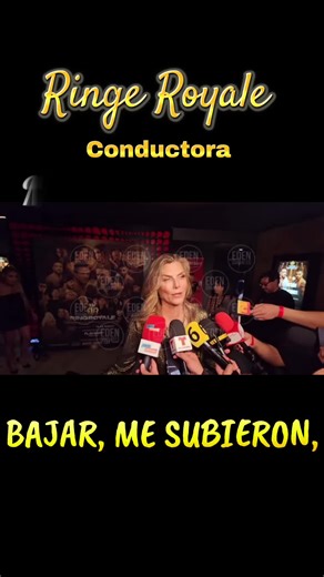 Conductora de Ringe Royale 🥊🔥@Montserrat Oliver 🤩 @PonchoDeNigris 🥊🔥#ringeroyale #videoviral #montserratoliver
