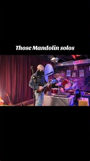And a better mandolin player… I’ll wait. #livemusic #mandolin #crazy #solo