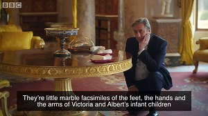 At Osborne House on the Isle of Wight, Andrew Graham-Dixon reveals one of Queen Victoria's more macabre commissions - marble effigies of the limbs of her infant children. Watch the next episode of 'Art, Passion & Power' on Tuesday, at 21:00 on BBC Four in the UK. | Royal Collection Trust