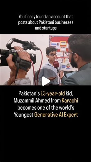Pak.omniverse on Instagram: "Muzammil Ahmed, a 13-year-old prodigy from Karachi, is making waves in the world of computer science with his exceptional achievements. Recently Muzammil earned the distinguished Oracle certification for “OCI Generative AI Certified Professional,”marking him as Pakistan’s youngest expert in generative AI and a self-taught programmer who started coding at 7. Muzammil is now proficient in Python, C++, Flutter, and Dart. He has independently developed numerous innovativ