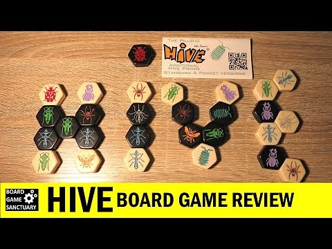 Hive Board Game Review & Runthrough