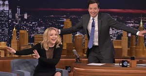 Jimmy Fallon had no idea Kate Hudson was into him until she called him out :