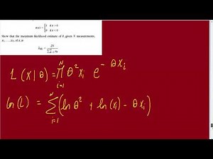 s4 pb4 ML estimate of the erlang distribution