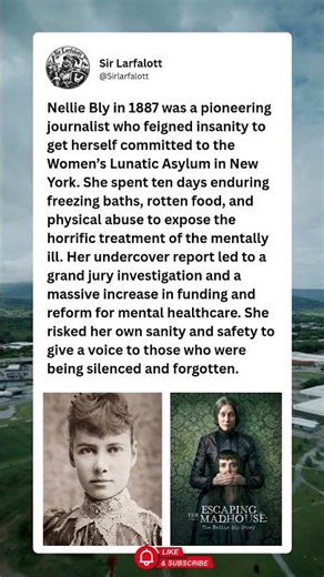 The Lady who went Undercover in a Lunatic Asylum