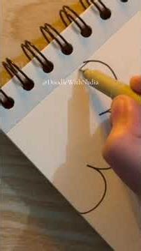 Web Doodle Tutorial 😻 Day 313 #doodlewithnadia #shorts #art #drawing #zentangles