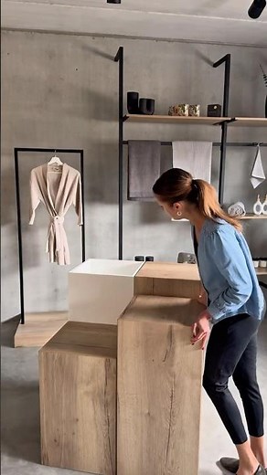 Create a focal point display in your cosmetics store #retaildesign #commercialinteriors