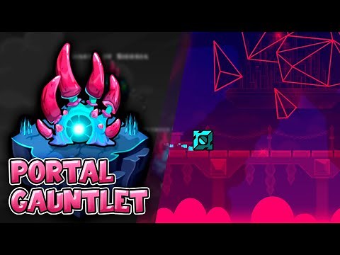“Portal Gauntlet” Complete (All Coins) – Geometry Dash