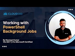 Working with PowerShell Background Jobs | Run Scripts Asynchronously