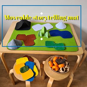 Do you remember these endangered animal soft toys? I got a set secondhand and used my moveable storytelling mat with them. The storytelling and play was AMAZING! Here is my DIY e-pattern for the moveable storytelling mat- https://www.thisiswhyiteachec.com/product-page/moveable-storytelling-mat | This is why I teach - early childhood | Facebook
