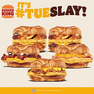 2K views · 37 reactions | Grab yourself a BK Croissan’wich®! You can always count on these delicious breakfast sandwiches to make your day a whole lot better! Order now from your nearest BK outlet! #BurgerKingMY | Burger King Malaysia | Facebook