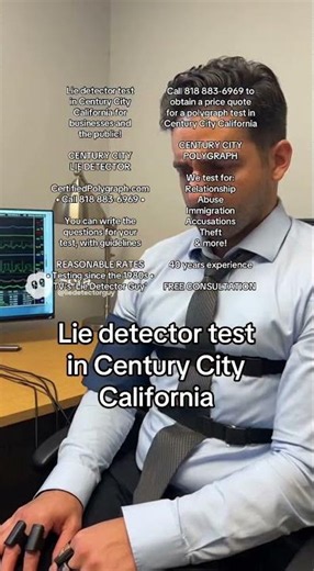 Lie detector test in Century City California