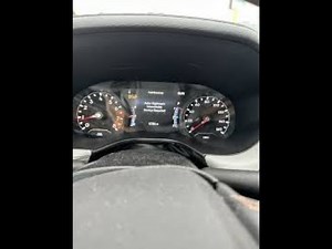 Jeep Compass Foward Collision Warning Light Reset