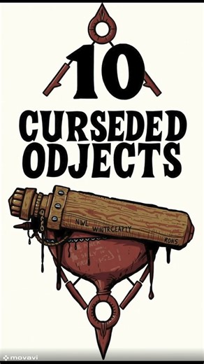 10 Most Cursed Objects Ever Found #facts #history #shorts