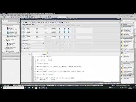TIA Portal SCL – 5 Tank Function Block Interface (Industrial PLC, mixing/dosing systems| part 1