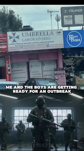 When the gamer found the Umbrella laboratory