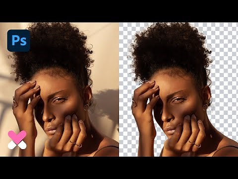 Remove Background (& Hair) FAST in Adobe Photoshop