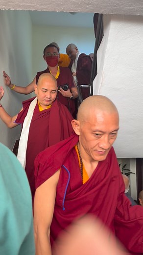Happening this morning at Asura Cave, Pharping, Nepal — 17 devoted monks are entering the traditional 3 years and 3 months retreat at this blessed site, a sacred place where countless masters have practiced and attained realization. | Ka-Nying Ling Dharma Society Kuala Lumpur