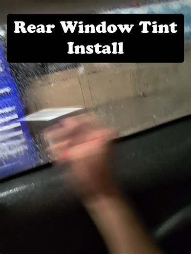 5% tint on a rear window on a 2012 Mini Cooper🔥 #windowtinting #raybanmeta #tintingwindows