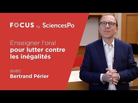 FOCUS // Enseigner l’oral pour lutter contre les inégalités - Bertrand Périer