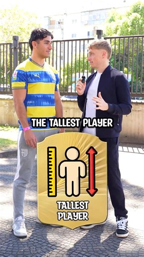 WHO IS THE TALLEST PLAYER IN SERIE A? 🇮🇹 📏