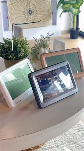 SOUQ MADINAH BRUNEI EST 2016 🇧🇳🇵🇸 on Instagram: "Quick tutorial untuk Desk Azan Digital Prayer Clock 02! 🕰️ Kan tau macam mana cara pakainya? Simply easy — watch sampai habis ye 📝 #DeskAzanDigital02 #JamAzanBrunei #TutorialRingkas #Hehe #SouqMadinahBrunei"