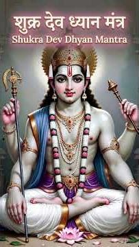 ⚪ Shukra Dev Dhyan Mantra | Love, Peace & Emotional Balance 🕉️