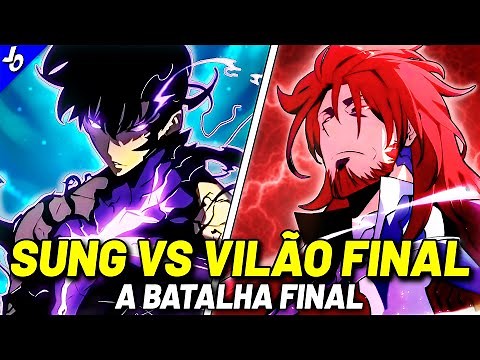SUNG JIN WOO VS ANTARES (FINAL VILLAIN): THE FINAL BATTLE - SEE HOW IT WAS! | SOLO LEVELING
