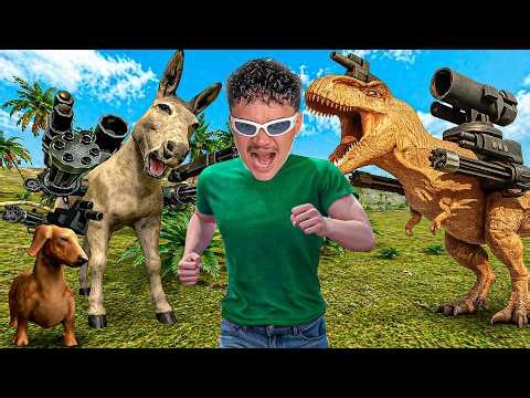 BOB DU ZÓVÃO VS T-REX KKKKKKKK - Beast battle simulator