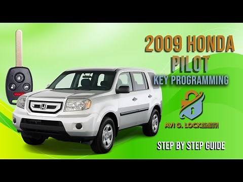 Master Key Cutting & Programming | 2009 Honda Pilot Remote Head Key, Complete key programming guide.