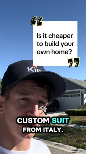 Is it cheaper to build your own home? No. Here’s why.