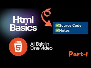 HTML All In One Basics | HTML Basics | All Basics Of HTML In One Video