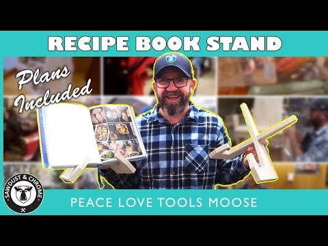 Crafting a Recipe Book Stand | DIY Woodworking