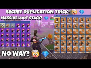 INSANE Fortnite DUPLICATION Glitch! 💎 You Won’t Believe This!