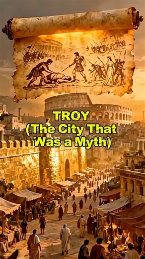 TROY (The City That Was a Myth) #shorts #viralshort